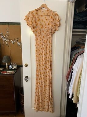 Doen Iris Dress in Sunny Anemone